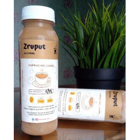 

Minuman Jelly Drink - Zruput Jelly Drink Cappucino