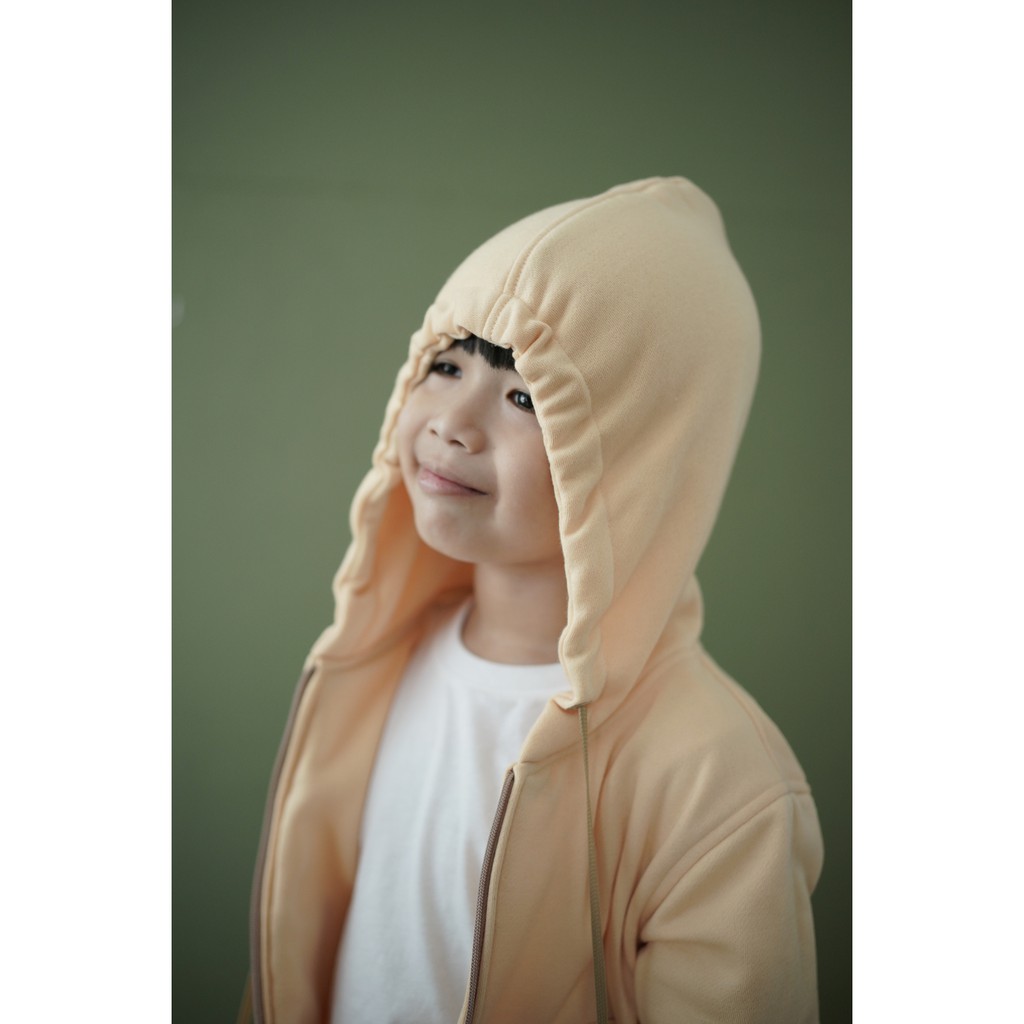 HOODIE GOODIE Kids Zipper Honey