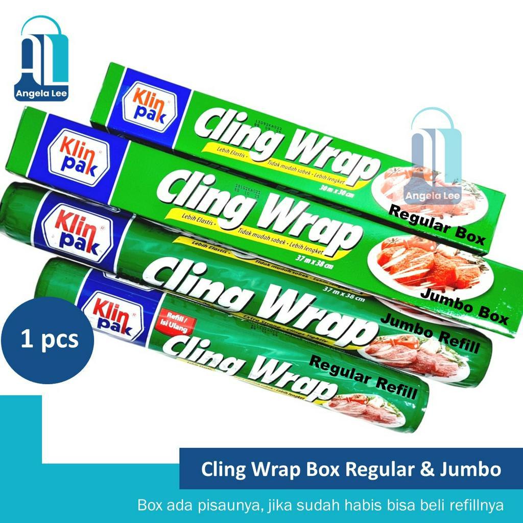 Klinpak Cling Wrap Jumbo Refill 37m x 38cm - Plastik Segel makanan