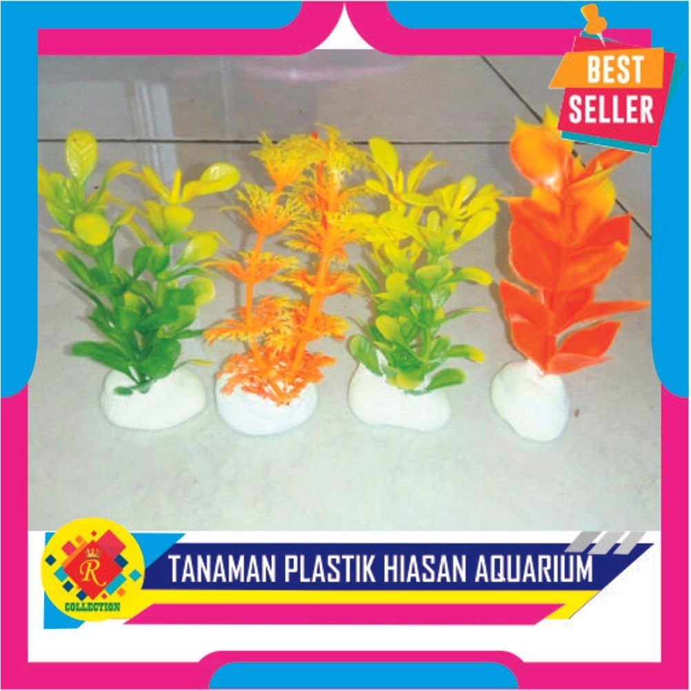 Tanaman Plastik Hiasan Aquarium Murah Shopee Indonesia