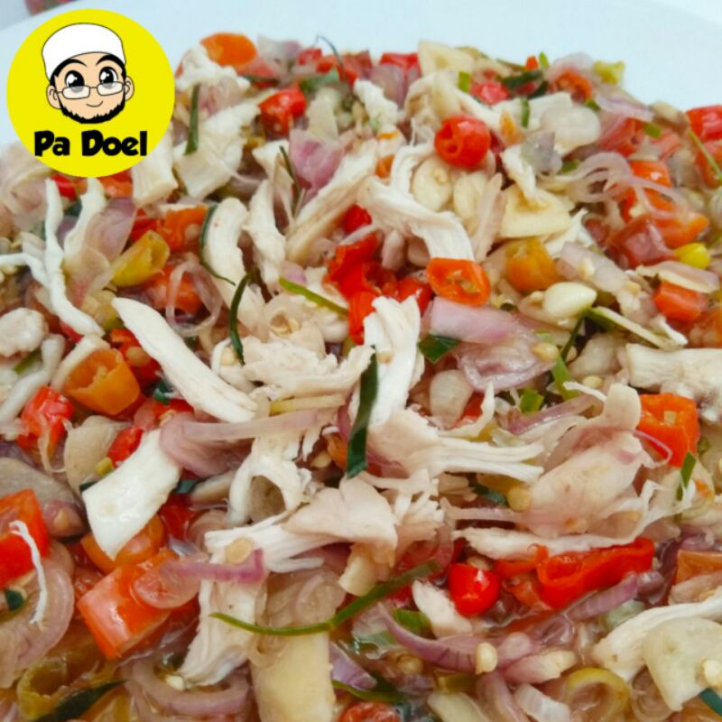 

Sambal Matah Ayam GLEDEK PA DOEL Pedas Mercon Nampol