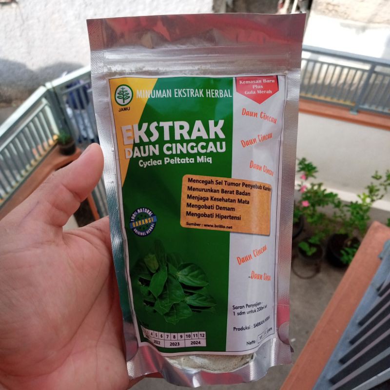 

Ekstrak Minuman Herbal Daun Cingcau