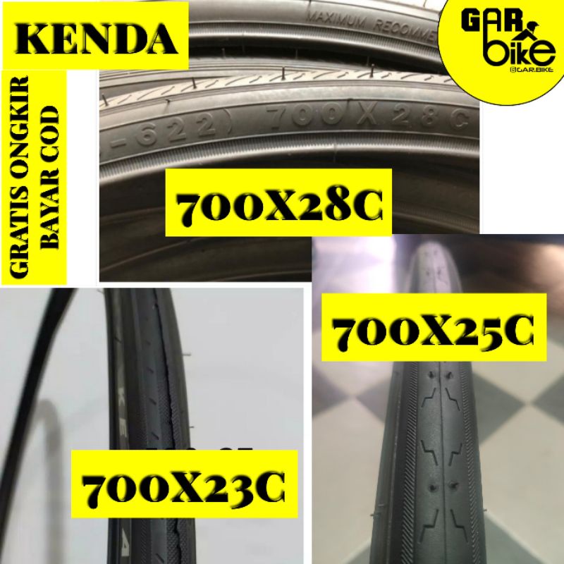 Ban Kenda 700c 700x23c 700x25c 700x28c 700x35c Gravel Roadbike Fixie