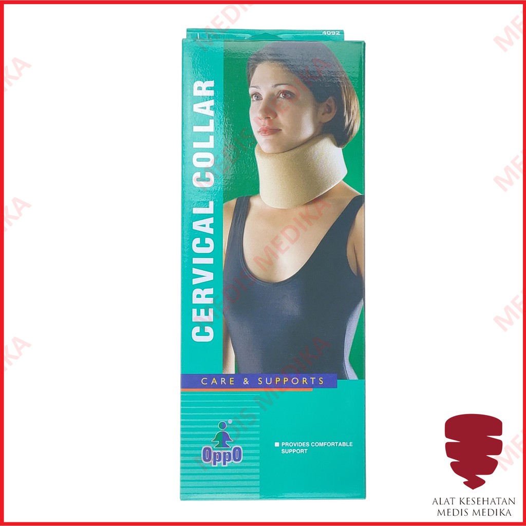 Oppo Medika Cervical Collar 4092 Medium Bensity Penyangga Tulang Leher