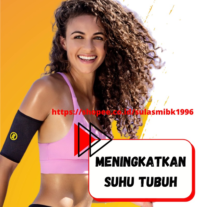 Korset Lengan Pembakar Lemak Hot Shaper Arm Korset Pengecil Lengan Bahan Neotex