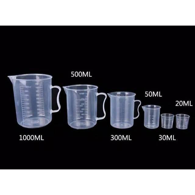 Gelas Ukur Takar Plastik 20 30 50 Ml Shopee Indonesia