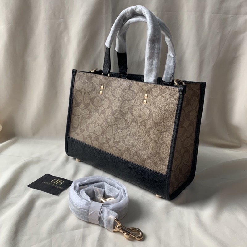 DEMPSEY CARRYALL IN SIGNATURE CANVAS (COACH 1955)