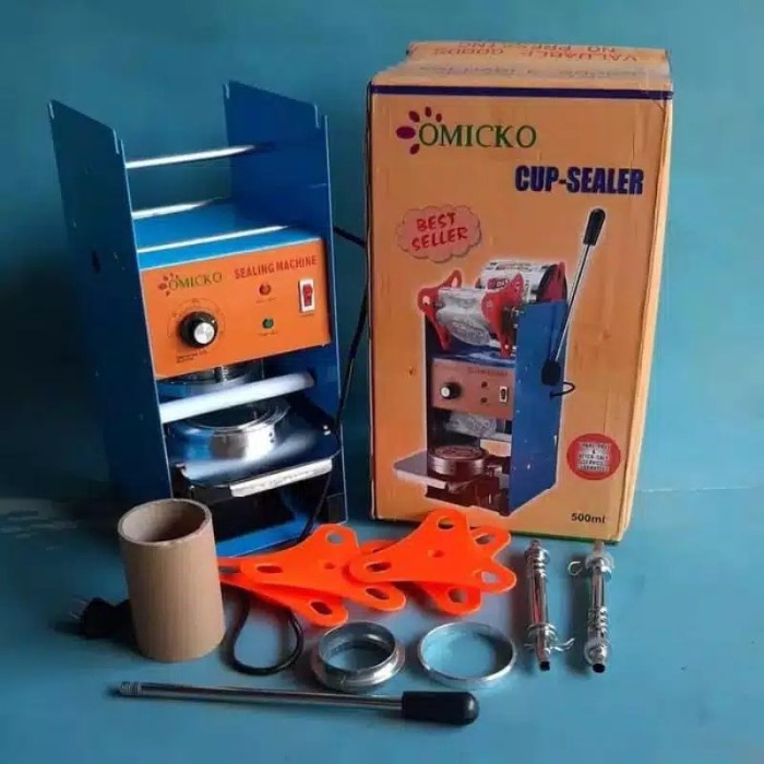 CUP SEALER OMICKO C35 CUP 500ML BERGARANSI RESMI 1 TAHUN MANTAP