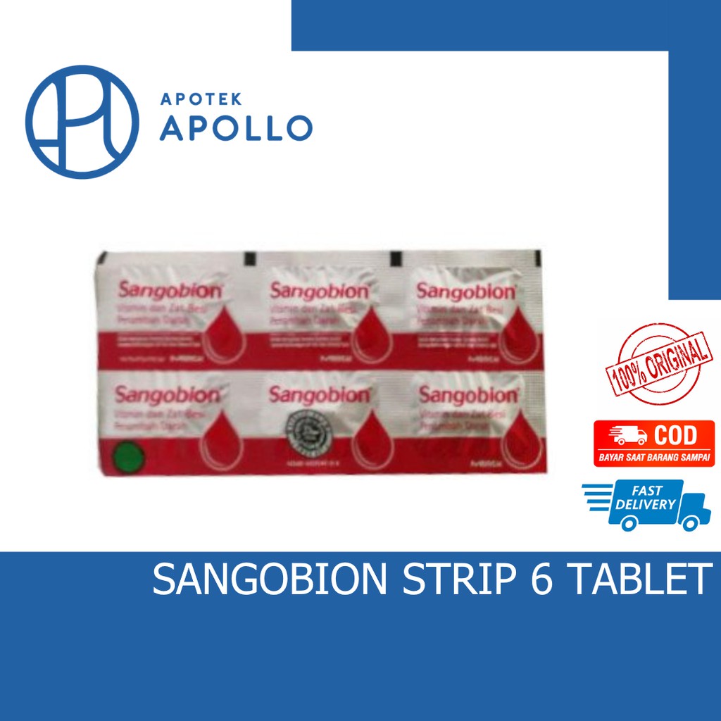 SANGOBION STRIP 10 TABLET