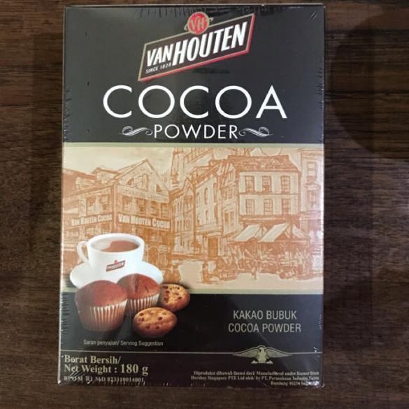 

Ready Q8RFA Cokelat Bubuk Van Houten 180gr - Cocoa Powder 39 Serba Murah