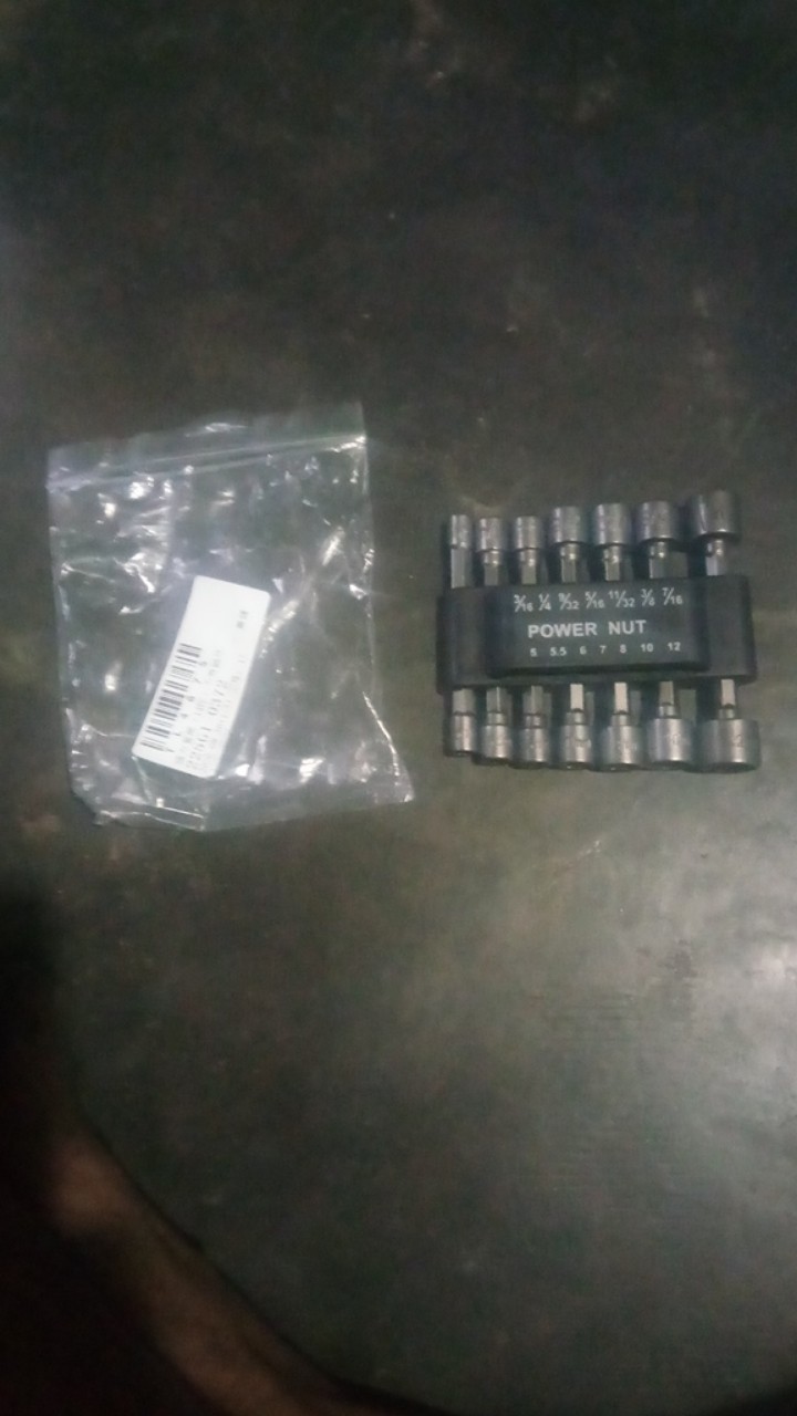 Qianxiyang 1 Set/14 Pcs Mata Bor Power Nut Driver Sae Metrik Soket Kunci Pas Sekrup Hex Shank