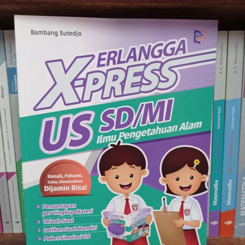 Buku US XPress US IPA SD/MI 2021 Erlangga