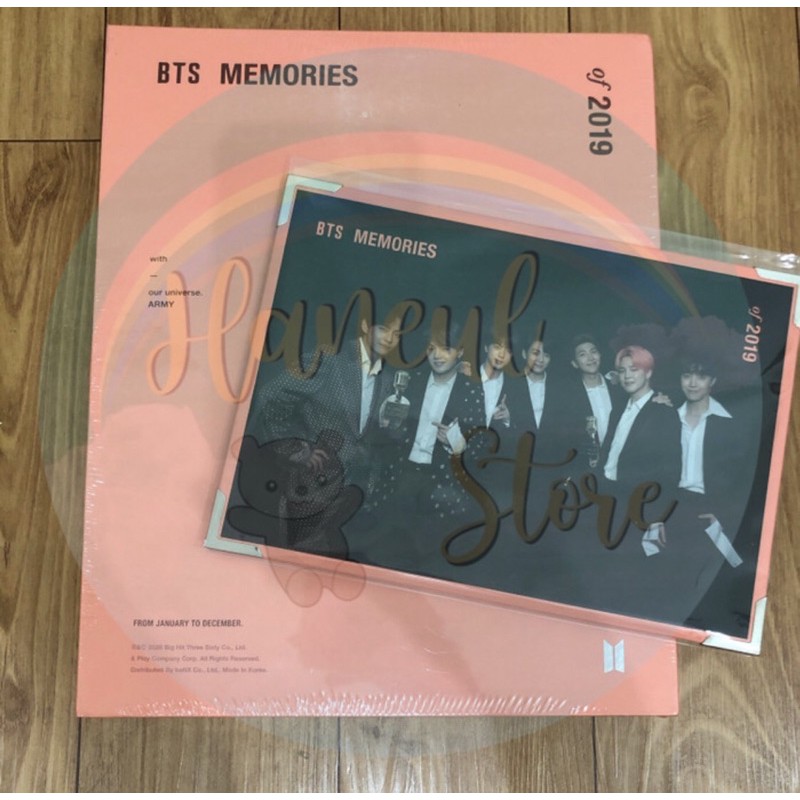 BTS MEMORIES 2019 DVD + weverse gift