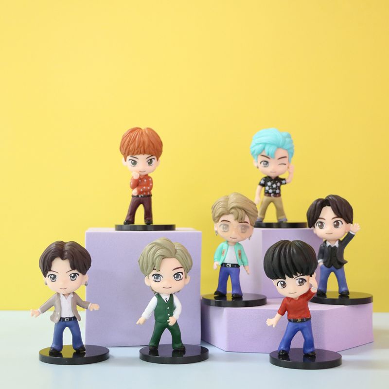 MAINAN FIGURE TINY TAN BTS - KADO ANAK ULTAH MURAH