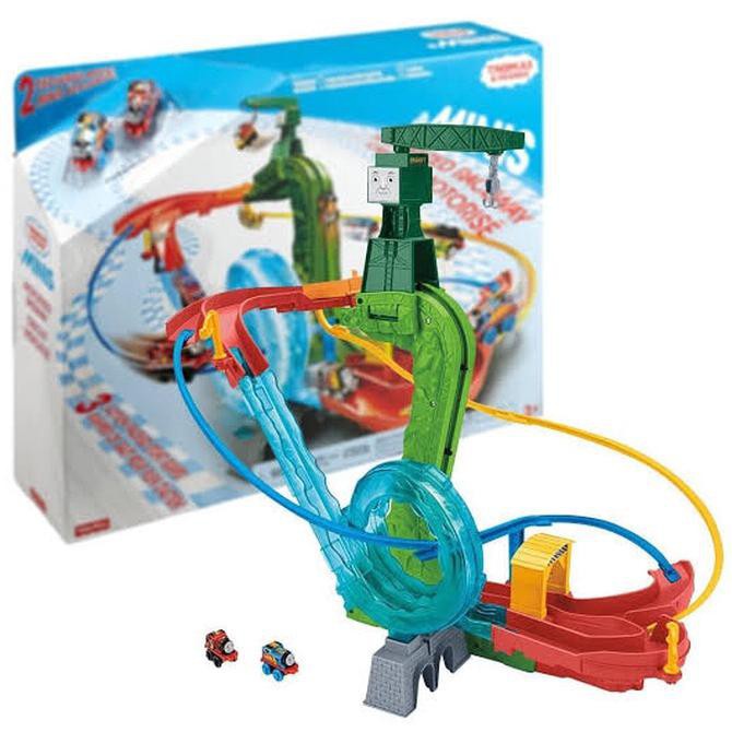 HOT MAINAN ANAK MAINAN EDUKASI】 THOMAS AND FRIENDS MINIS MOTORIZED RACEWAY PLAYSET KORTING