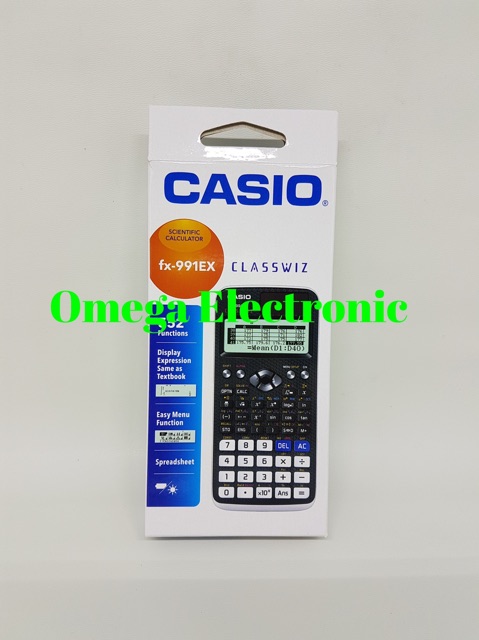 Casio FX 991 EX - Scientific Kalkulator FX-991EX Calculator Kuliah Ilmiah Sekolah