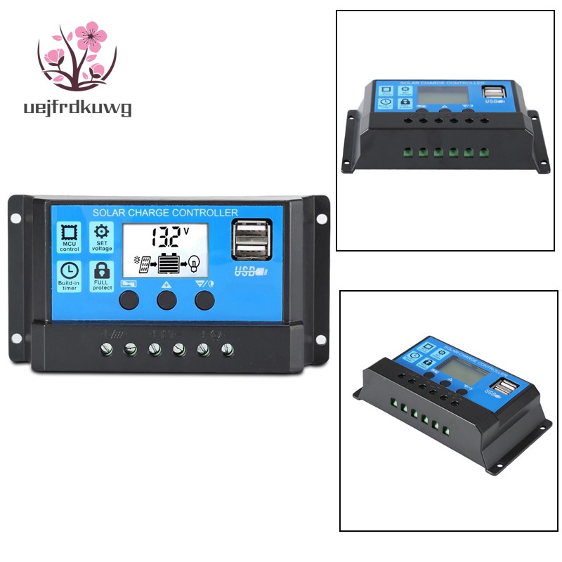 Controller Pengisi Daya Panel Surya 10a Shopee Indonesia