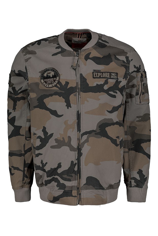 CARDINAL CASUAL JAKET CAMO BOMBER