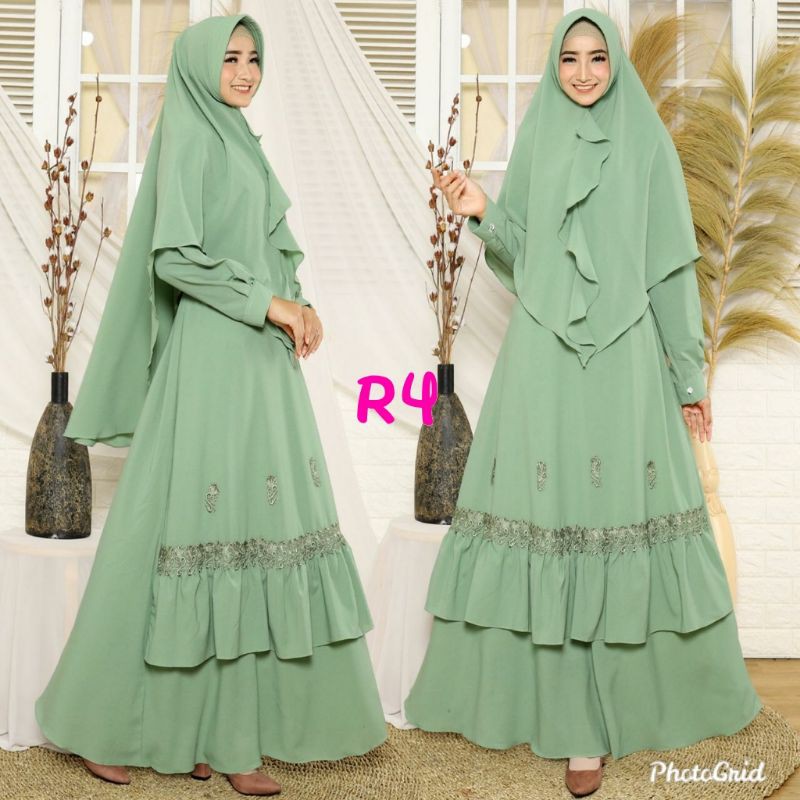 GAMIS BAHAN CERUTY CREF / GROSIR TANGAN PERTAMA TERMURAH