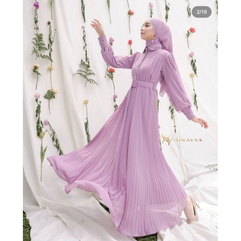 hazel Dress Lilac by ainayya size S