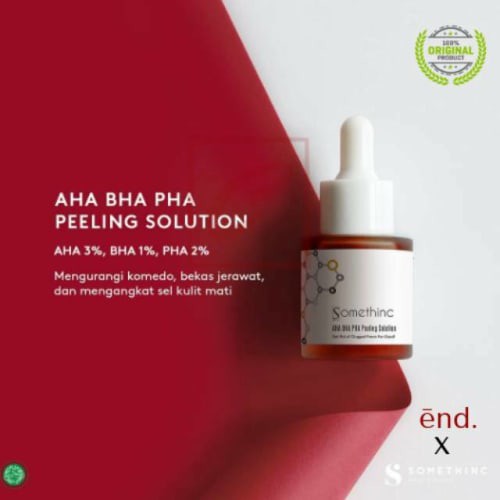 ★ BB ★ SOMETHINC AHA BHA PHA Peeling Solution [ MERAH ]