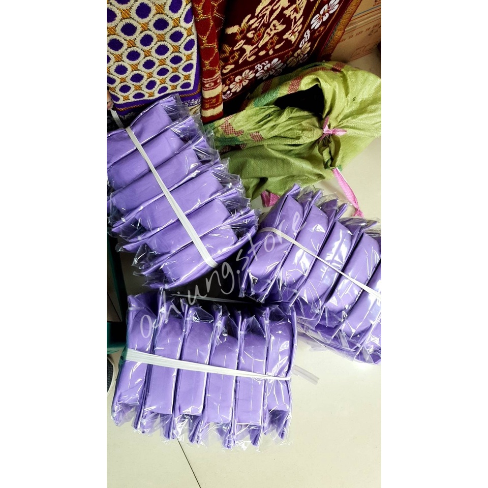 KEMEJA PRIA GREENFALO - KEMEJA POLOS LENGAN PANJANG PRIA WARNA UNGU LAVENDER