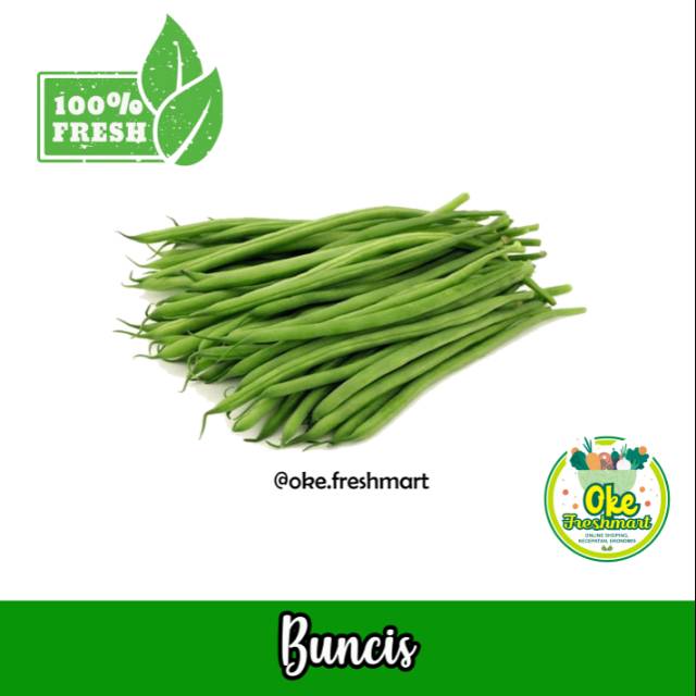 

(Fresh Segar) Buncis 250 gram