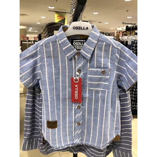 Kemeja anak Osella kids