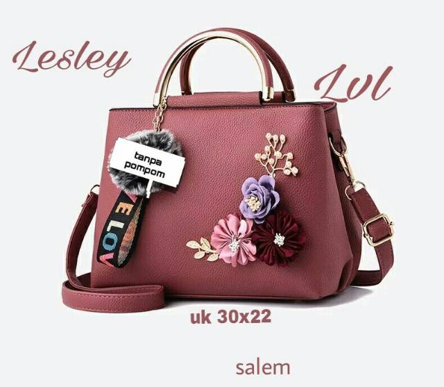 Promo Fashion lesley flower aurora selempang murah tas wanita