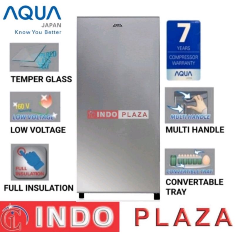 KULKAS 1 PINTU AQUA AQR-D191