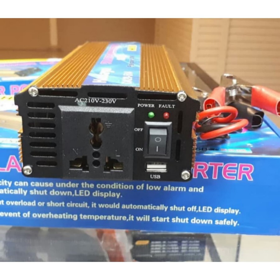 Power Inverter Inveter 1000W Inverter Astello 1000 Watt DC 12V to AC 220V