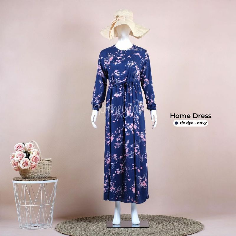 Home Dress Tie Dye/Gamis Rayon