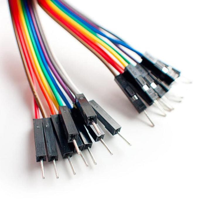 Kabel Jumper Male Pelangi Rainbow Cable Arduino