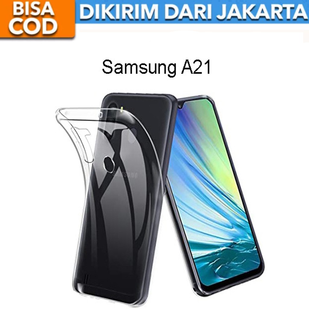 Casing Samsung Galaxy A21 Anti Crack SoftCase