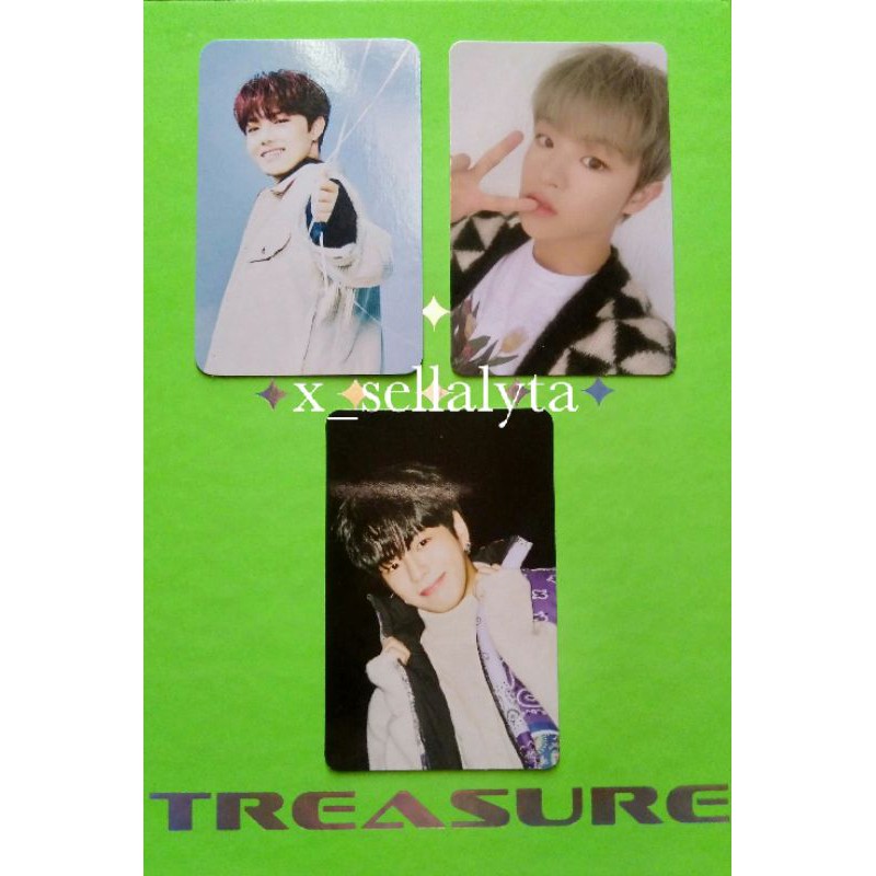 PC TREASURE EFFECT ALBUM GREEN VER. JAEHYUK,JIHOON,DOYOUNG