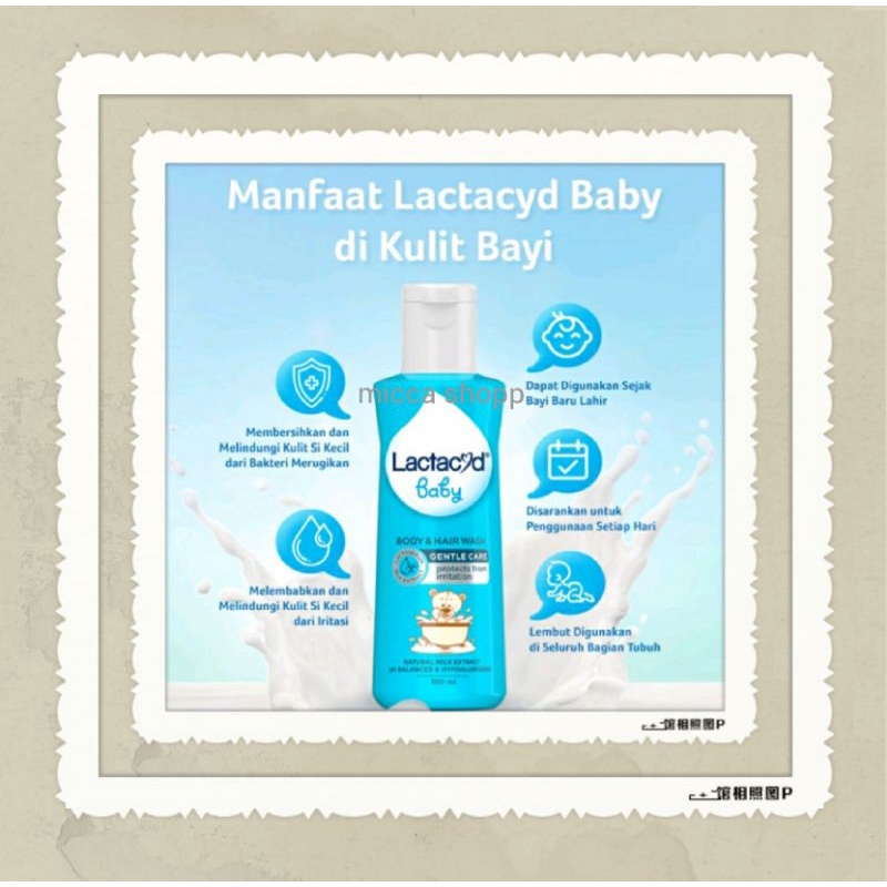 Lactacyd Baby Liquid 150ML / sabun baby / bodywash baby / sabun cair baby / body wash baby