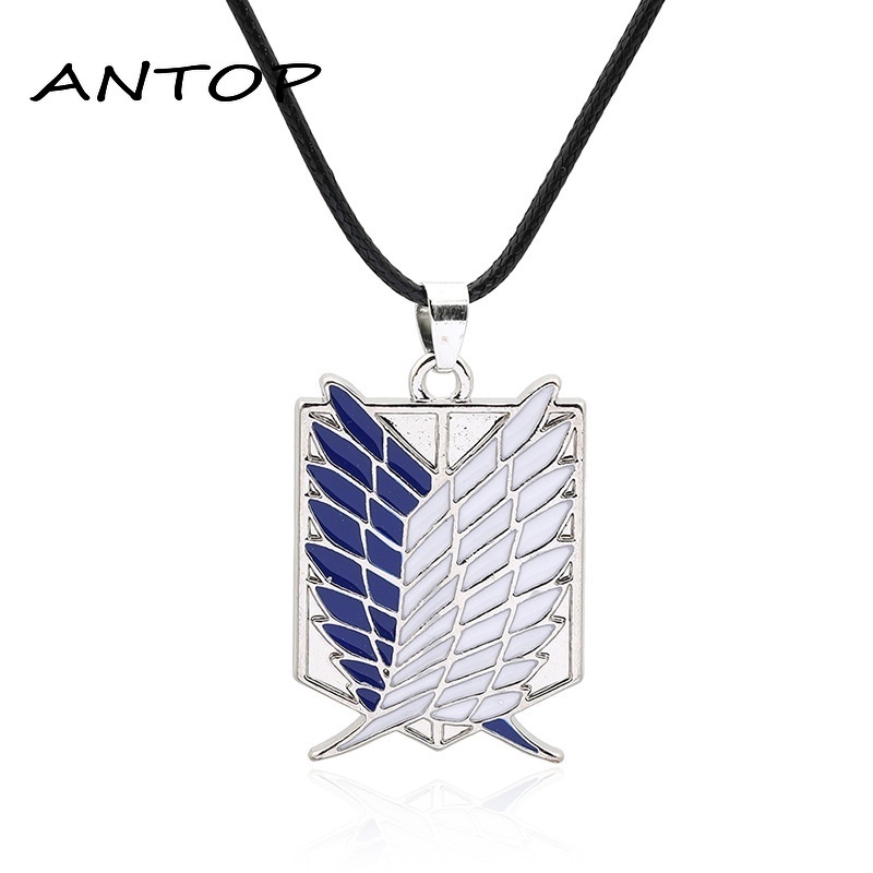 Liberty Wings Liontin Kalung/paduan Pasangan Liontin Aksesoris Fashion Unisex ANTOP