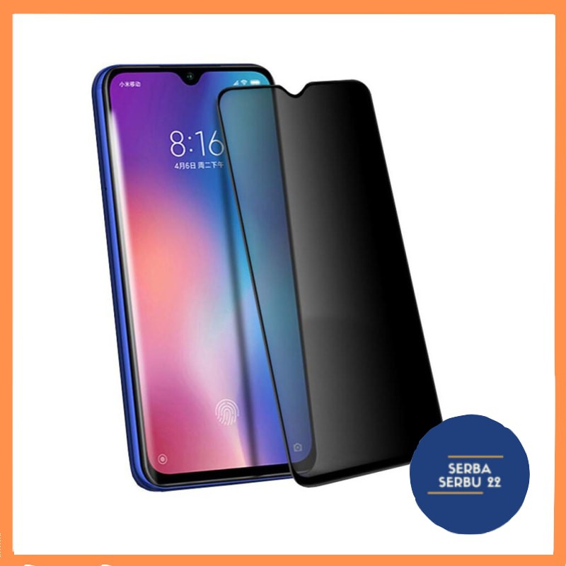 Anti-spy Anti-peep 6D Layar Ponsel Marah Film Xiaomi Redmi 7, 8, 8PRO, 9 [ss]