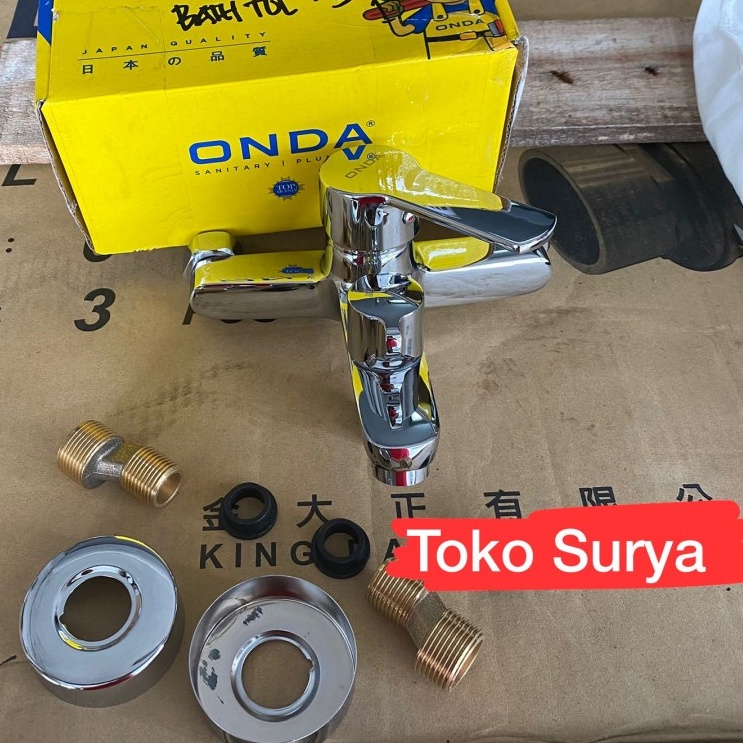 ONDA - KERAN KAMAR MANDI KRAN TEMBOK KAMAR MANDI KRAN SHOWER PANAS DINGIN KRAN BATHTUB KERAN MIXER P