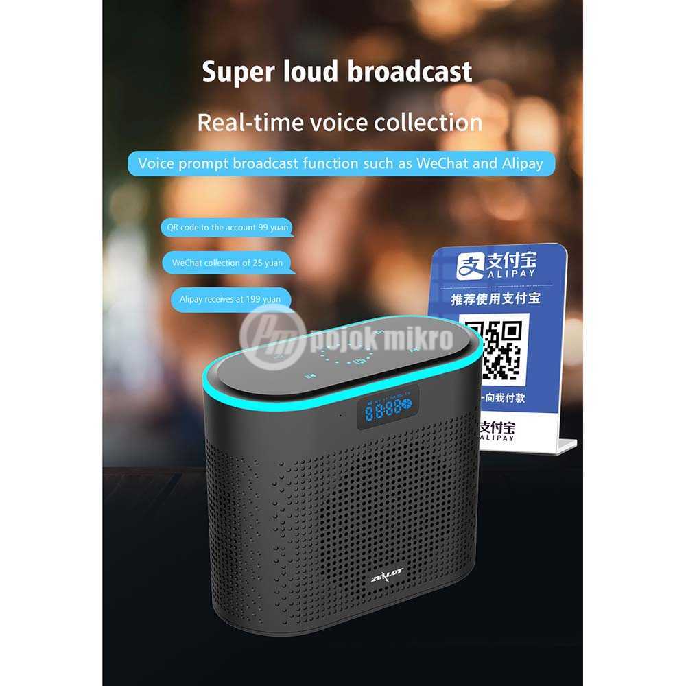 Zealot Portable Bluetooth Speaker - Z1 Speaker Aktif Bluetooth