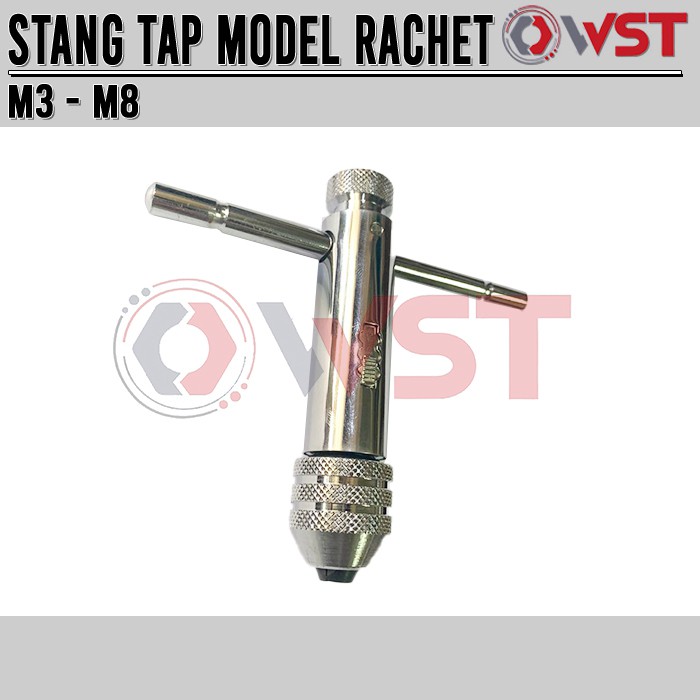 Jual Stang Tap Rachet M3 - M8 / Gagang Tap / Pegangan Tap / Tap ...
