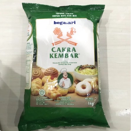 

Bogasari Cakra Kembar 12pcs x 1kg