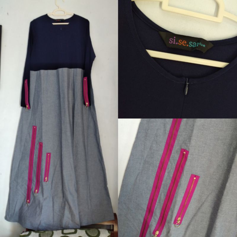 Preloved dress sisesa denim