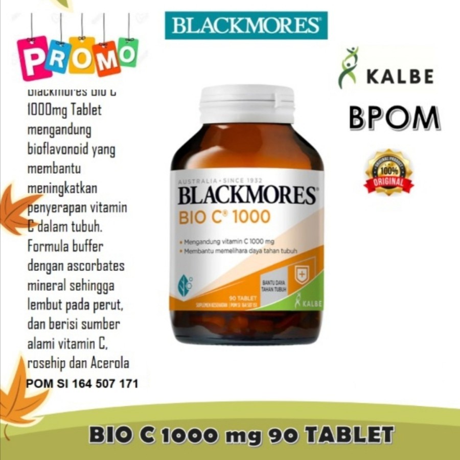 Blackmores Bio C 1000mg 90 Tablet Vitamin C 1000 mg