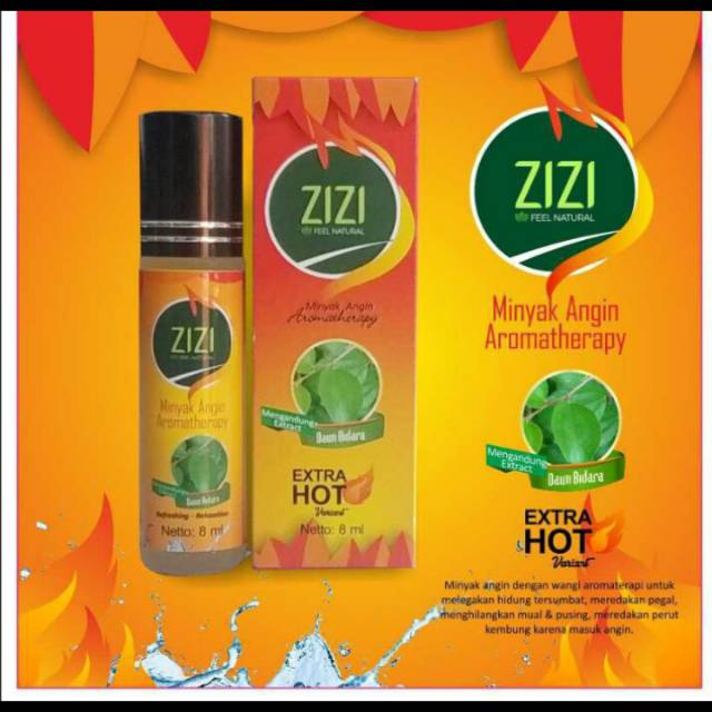 Zizi minyak angin aroma terapi extra hot