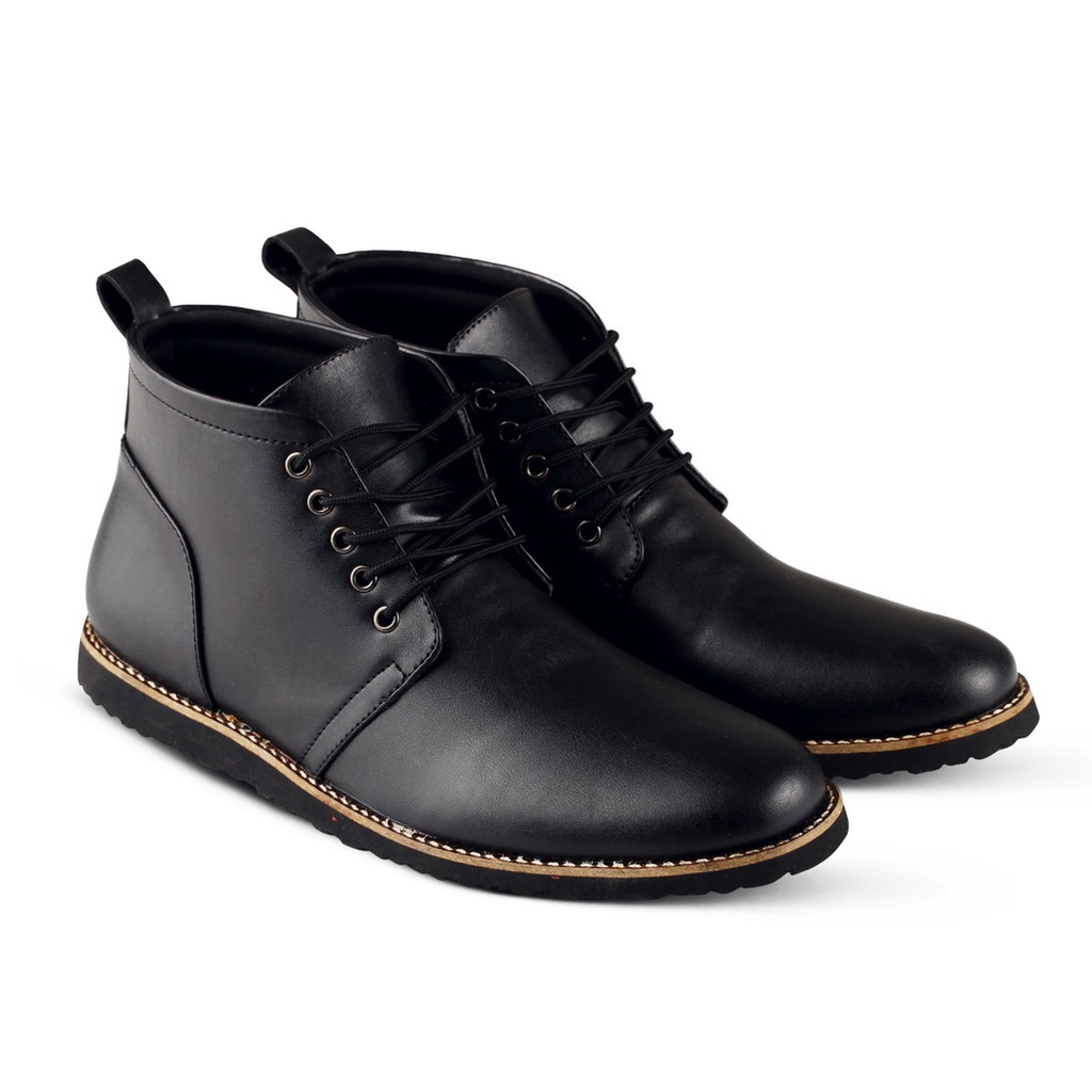 Monday Footwear Alfa Black | Sepatu Pria