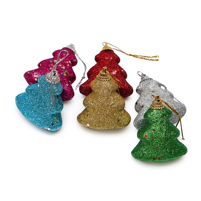 

Hiasan Natal Pohon Warna Pastel isi 6 5 x 6cm Gantungan Dekorasi Aksesoris Ornament Pohon Natal Y109