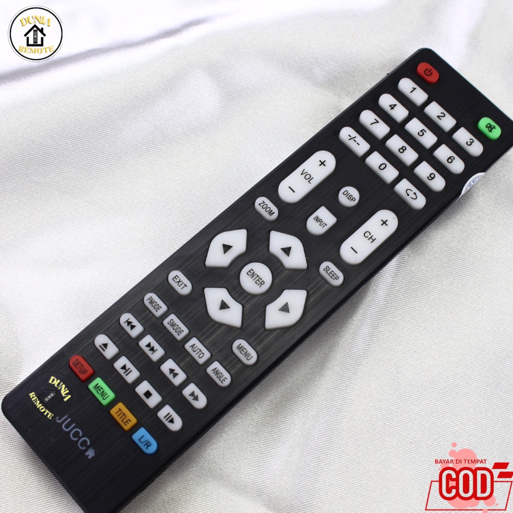 Remot / Remote TV Lcd Led JUCC full colour / IKEDO / AOYAMA FULL COLOUR tanpa setting