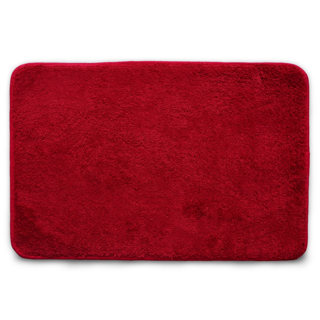 Keset Bulu Microfiber Anti Licin 40 x 60 cm-Maroon