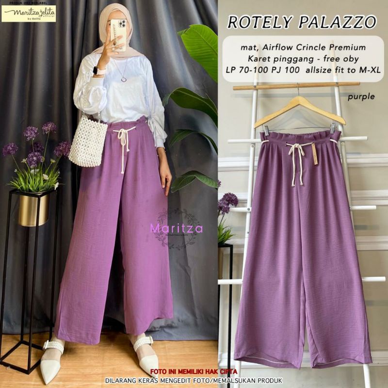ROT"LI PALAZO BY MARITZA | KULOT LINEN